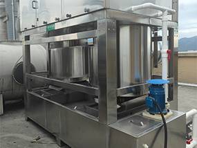 气旋混动喷淋塔活性炭吸附一体化废气净化设备